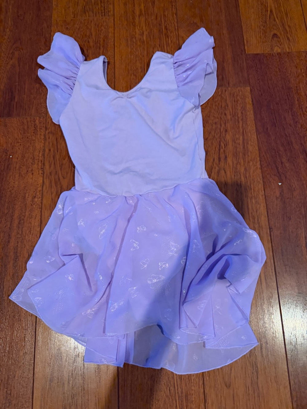 Lilac Girls' Flutter Sleeve Princess Costume Dress